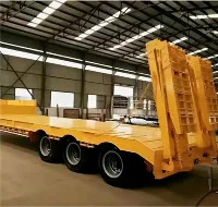 4 osovina Prikolica s niskim krevetom